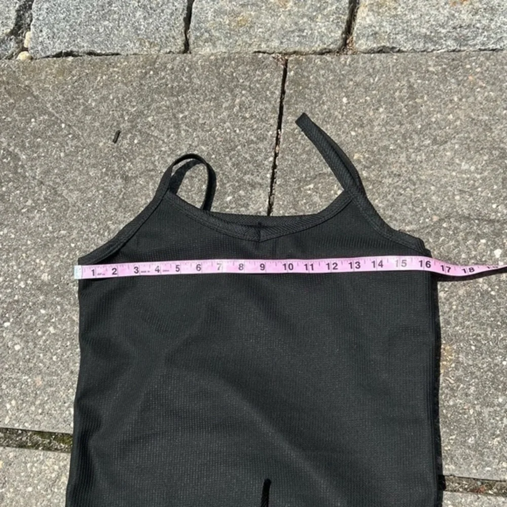 Black, tank top and short set